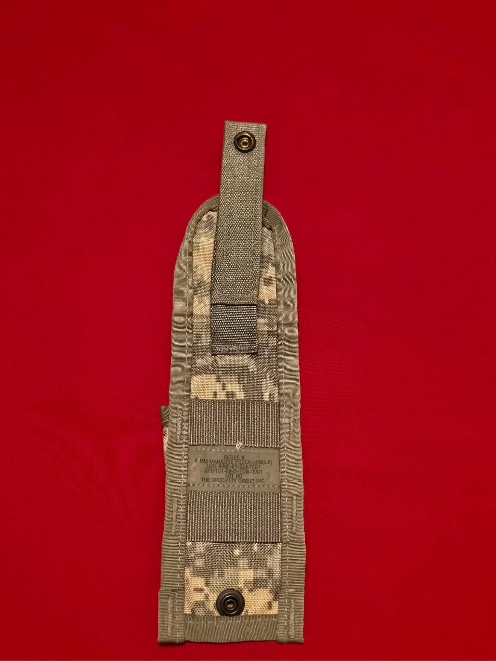 New Genuine USGI MOLLE II UCP ACU 9mm Single Mag Pouch
